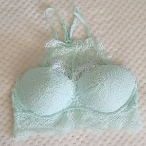 Pink Victoria's Secret push-up bralette